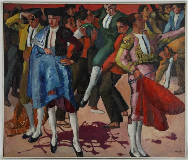 Henry Meylan — Henry Meylan (1895-1980), \La corrida, Valence\,