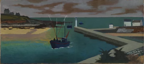 Henry Meylan — Henry Meylan (1895-1980), \Audièrne, le port,