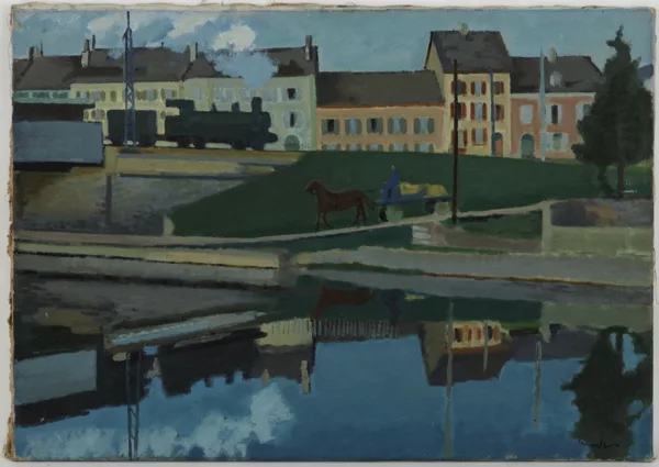 Henry Meylan — Henry Meylan (1895-1980), \\Pont du chemin de fer à
