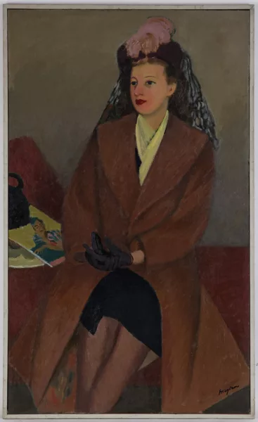 Henry Meylan — Portrait de jeune femme