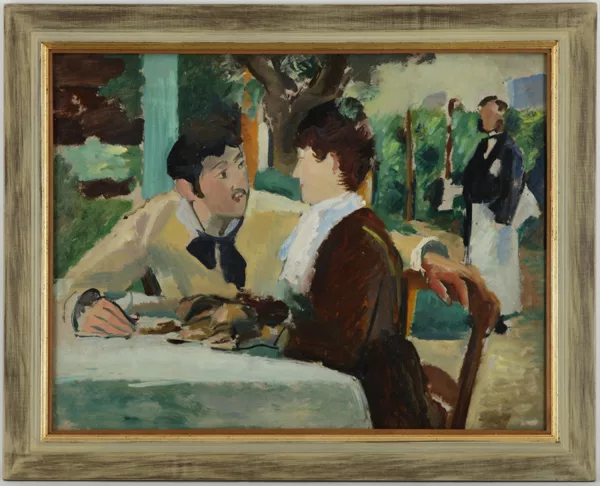 Henry Meylan — Henry Meylan (1895-1980), \\Tête à tête au