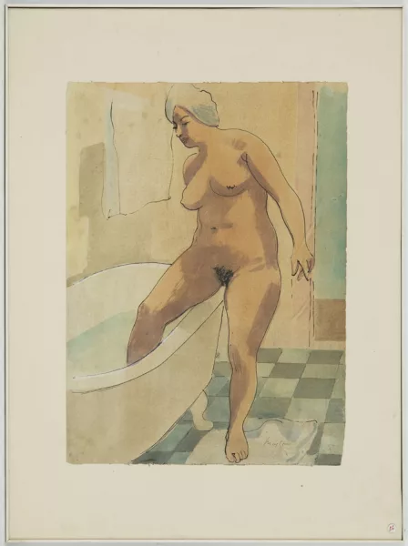 Henry Meylan — Henry Meylan (1895-1980), \\Pia nue, femme dans le