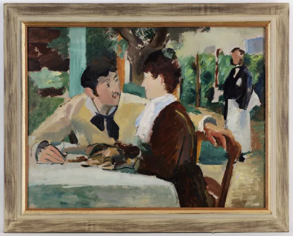 Henry Meylan — Henry Meylan (1895-1980), Tête à tête au