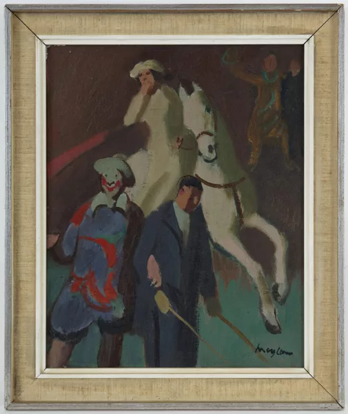 Henry Meylan — Henry Meylan (1895-1980), \\Le cirque, amazone et