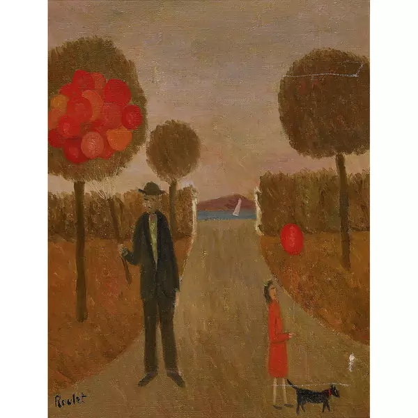 "Les ballons rouges"
