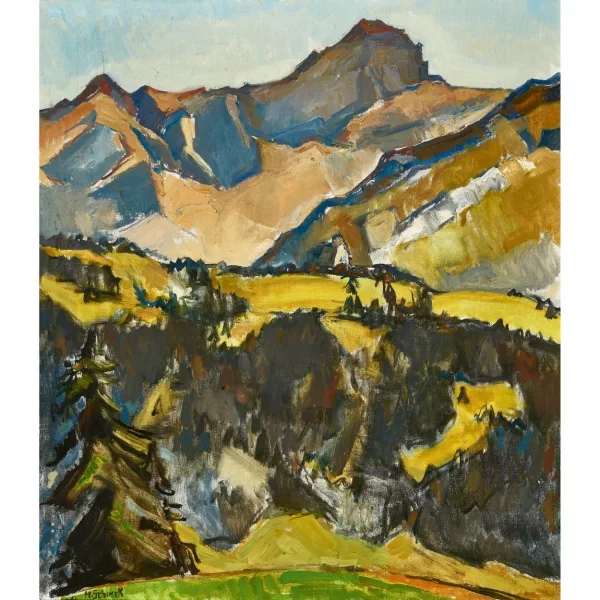 Henry Schimek — La Dent Favre (Vaud).