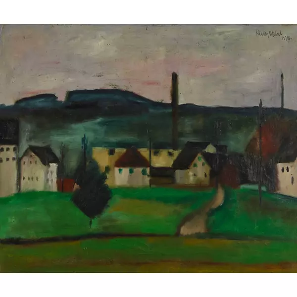 Landschaft am Siedlungsrand