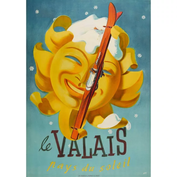 Herbert Berthold Libiszewski — "Le Valais pays du soleil".