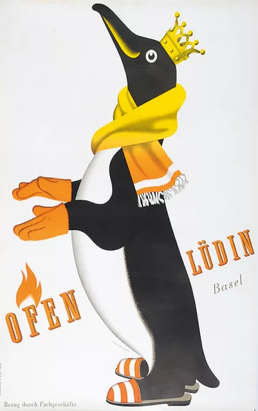 Herbert Leupin — Ofen Lüdin Basel, 1942
