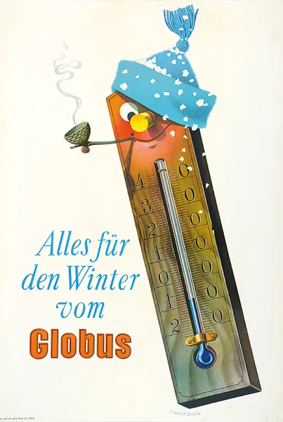 Herbert Leupin — Alles für den Winter vom GLOBUS, 1943