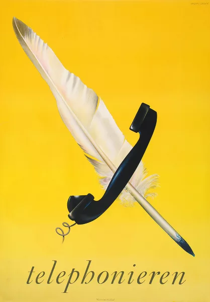 Herbert Leupin — Telephonieren, 1941