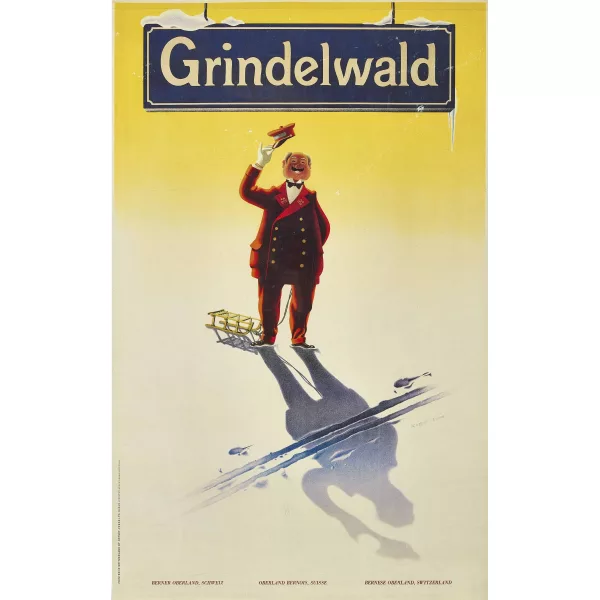 Herbert Leupin — "Grindelwald".