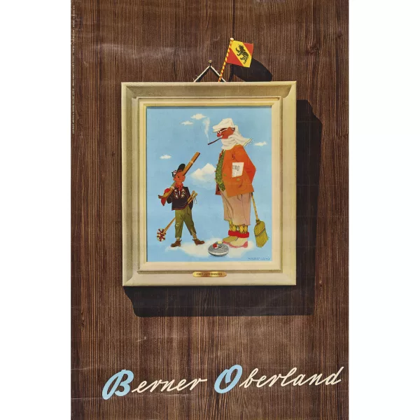 Herbert Leupin — "Berner Oberland".