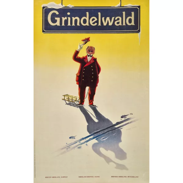 Herbert Leupin — "Grindelwald".