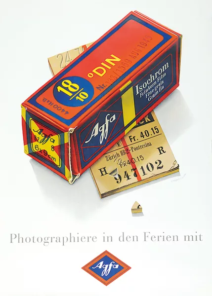 Herbert Leupin — Photographiere in den Ferien mit Agfa, 1944