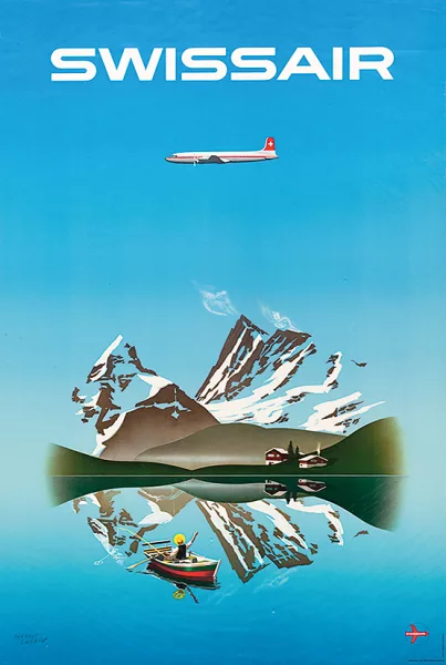 Herbert Leupin — Swissair, 1956
