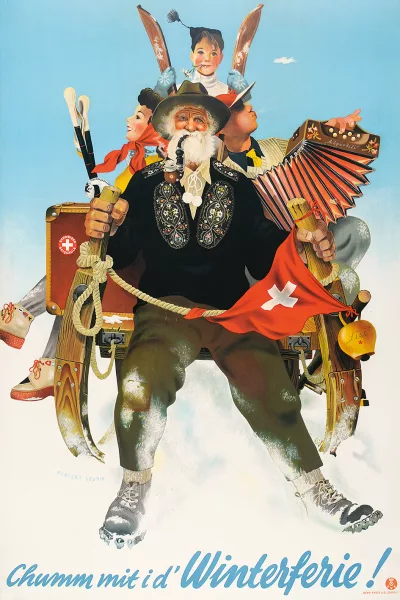 Herbert Leupin — Chumm mit i d'Winterferie!, 1940