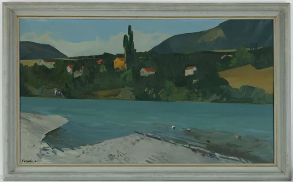 Herbert Theurillat — Herbert Theurillat (1896-1987), \\Paysage de bord de