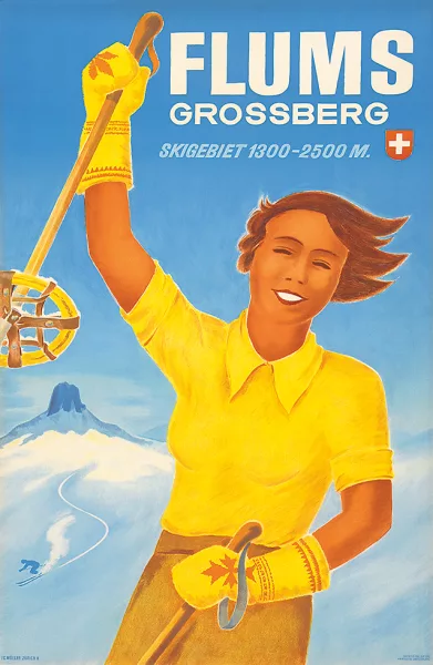 Hermann Alfred Koelliker — Flums Grossberg, 1937