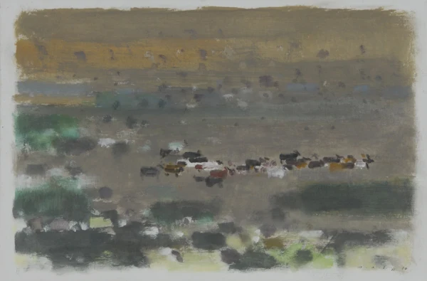 Hermann-Alfred Sigg — Tiere in den Feldern III, 1970