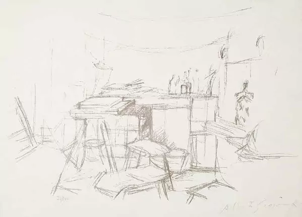 Hermann Alfred Sigg — ALBERTO GIACOMETTI Borgonovo 1901–1966 Chur Baleine, soleil, bateau, — Galerie Kornfeld