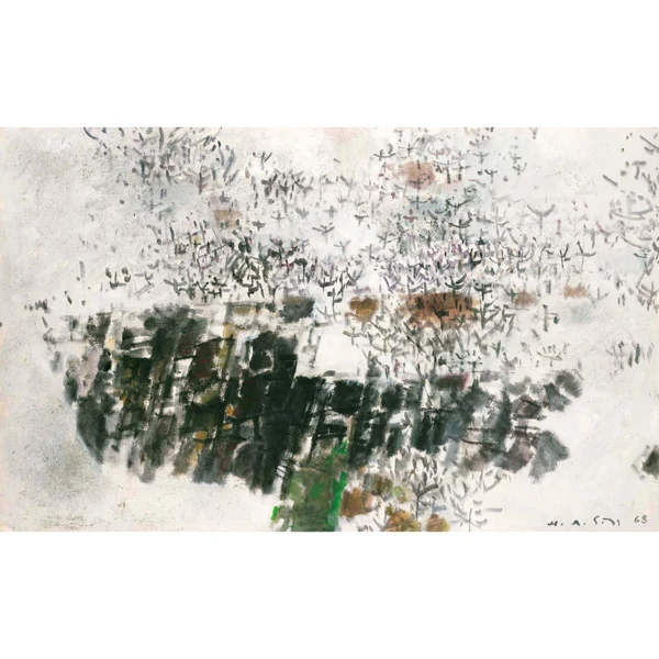 Hermann Alfred Sigg — IM SCHNEE, 1968 IN THE SNOW, 1968