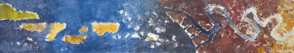 Hermann Alfred Sigg — Flussmündung und Inseln im Meer, 1989/90