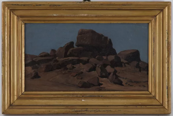 Hermann Corrodi — Etude de rochers