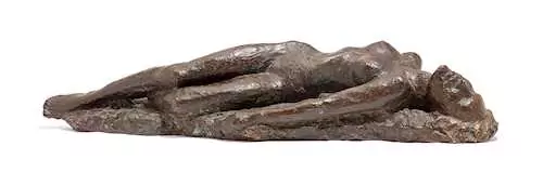 HERMANN HALLER — Reclining female nude. — Koller Auktionen