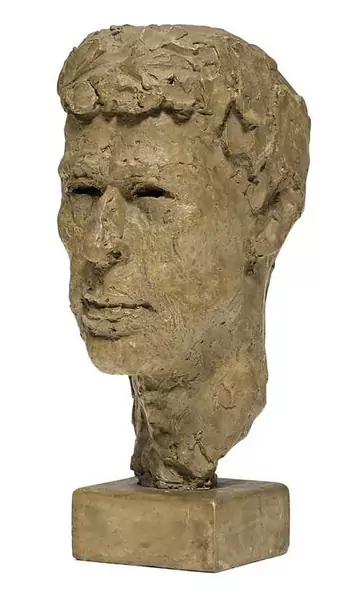 HERMANN HALLER — Male head. — Koller Auktionen