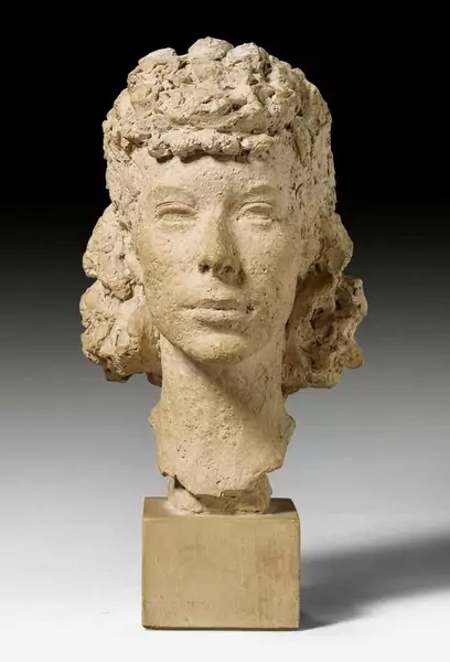 HERMANN HALLER — Frauenkopf. — Koller Auktionen