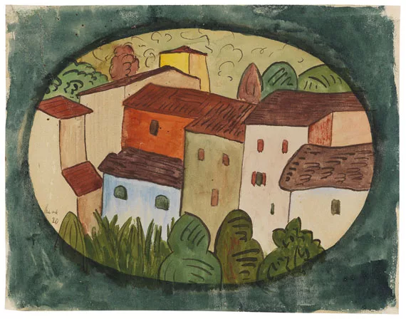 Hermann Hesse — Dorfansicht