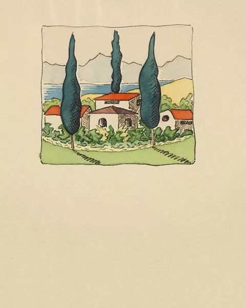 Hermann Hesse — Tessiner Landschaft