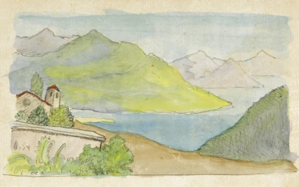 Hermann Hesse — Lago Maggiore, 1934