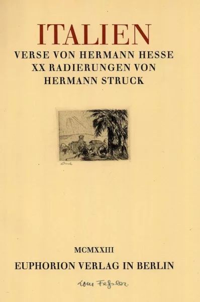 Hermann Hesse — Italien