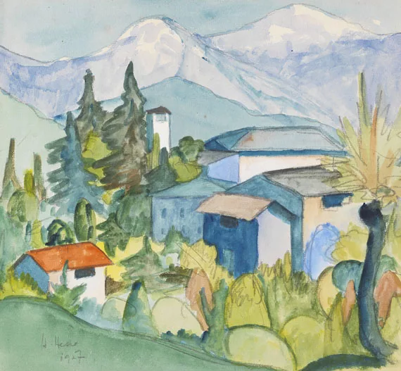 Hermann Hesse — Tessin-Gebirge