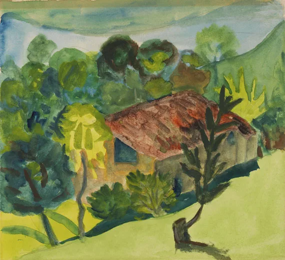 Hermann Hesse — Stall in Montagnola