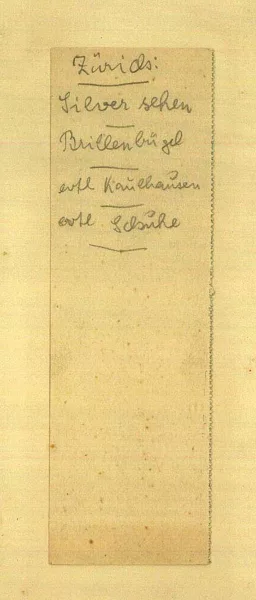 Hermann Hesse — Eigenh. Gruß und eigenh. Schriftstück. o. J.