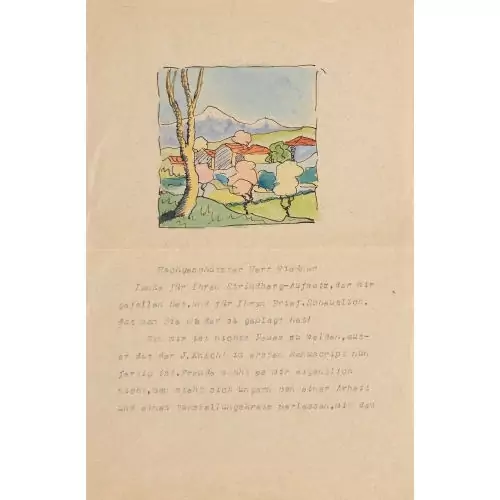 Sonnige Tessiner Landschaft