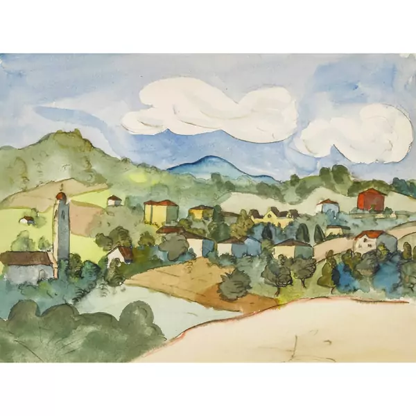 Landschaft bei Sorengo
