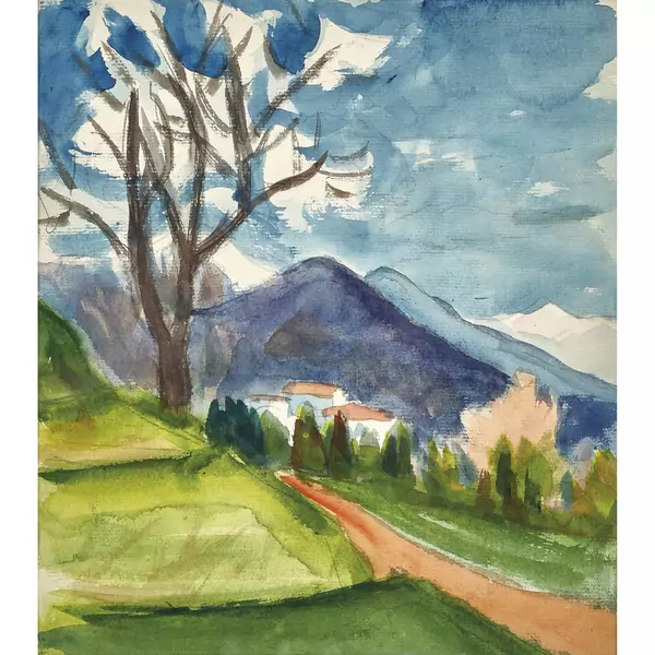 "Blühender Kirschbaum"