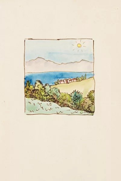 Hermann Hesse — Aquarell: Ein paar Gedichte, die nicht in der Gesamtausgabe stehen