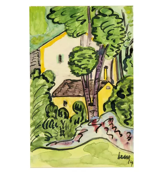 Hermann Hesse — Grotto im Wald — Galerie Kornfeld