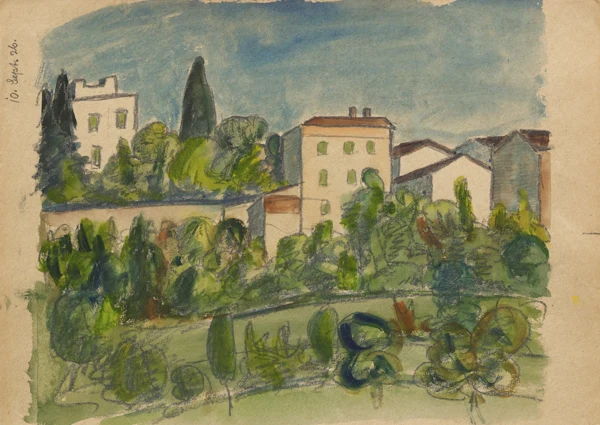 Hermann Hesse — Südliche Landschaft, 1926