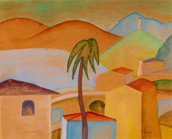 Tessiner Landschaft. 1921