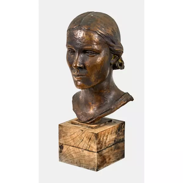 Kopfporträt der Maria Schmied