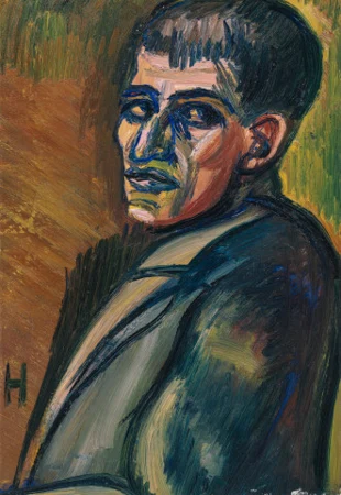Selbstbildnis, um 1912