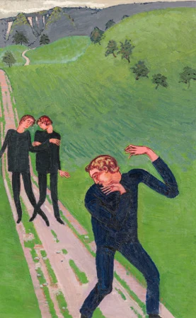 Drei Freunde, um 1908/10