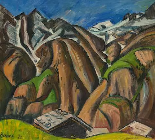 HERMANN HUBER — Grächen. 1912. — Koller Auktionen
