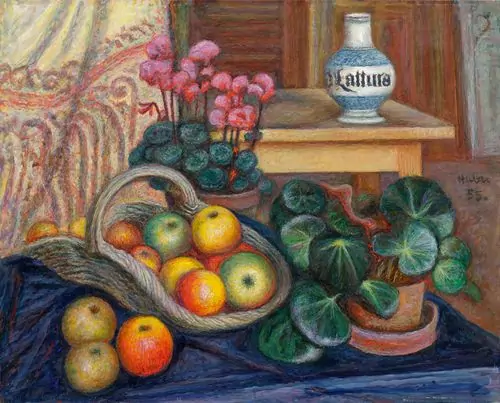 HUBER, HERMANN — Still life. 1955. — Koller Auktionen